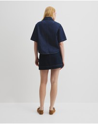 Country Road - Short Sleeve Denim Shirt