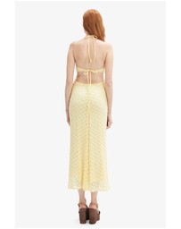 Bardot - Rosala Halter Lace Maxi Dress