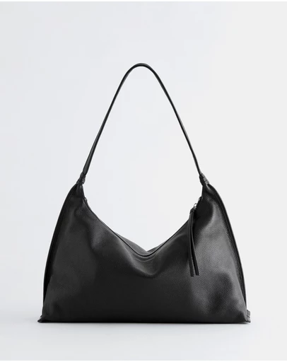 & Other Stories - Leather Tote Bag
