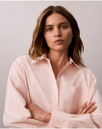 Calvin Klein Jeans - Cotton Poplin Relaxed Button-Down Shirt