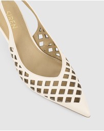 Siren - Yovanna Sling Back Kitten Heel