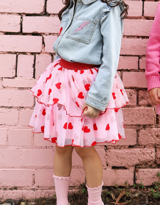 Rock Your Kid - Be Mine Valentine Tulle Skirt