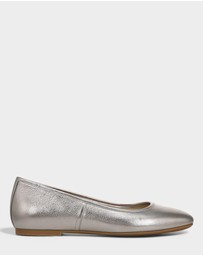 Vionic - Orinda Ballet Flat - Pewter Metallic