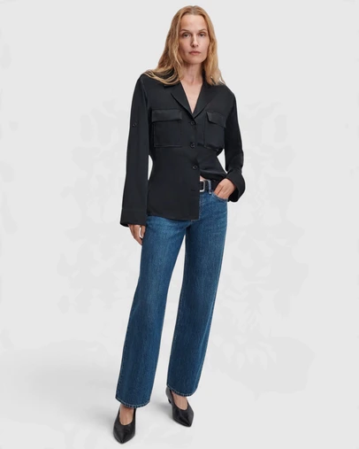 rag & bone - Cam Ankle Straight Jeans