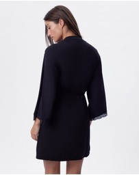 Bras N Things - Selene Short Wrap - Black