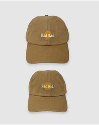 Banabae - Rad Dad and Rad Kid Washed Baseball Cap - Desert Sand