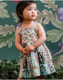 Fleur Harris - 'The Magic Faraway Tree' Pretty Patchwork Dress Baby in Patchwork
