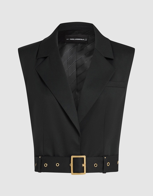 Karl Lagerfeld - DNA Studded Gilet