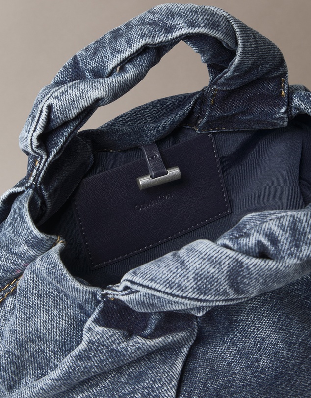 Calvin Klein - Twisted Denim Crossbody Bag