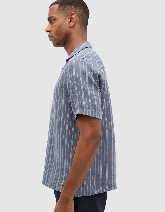 Seed Heritage - Stripe Linen Shirt