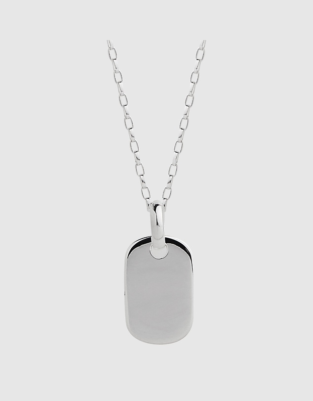 Najo - Moto Men's Silver Necklace