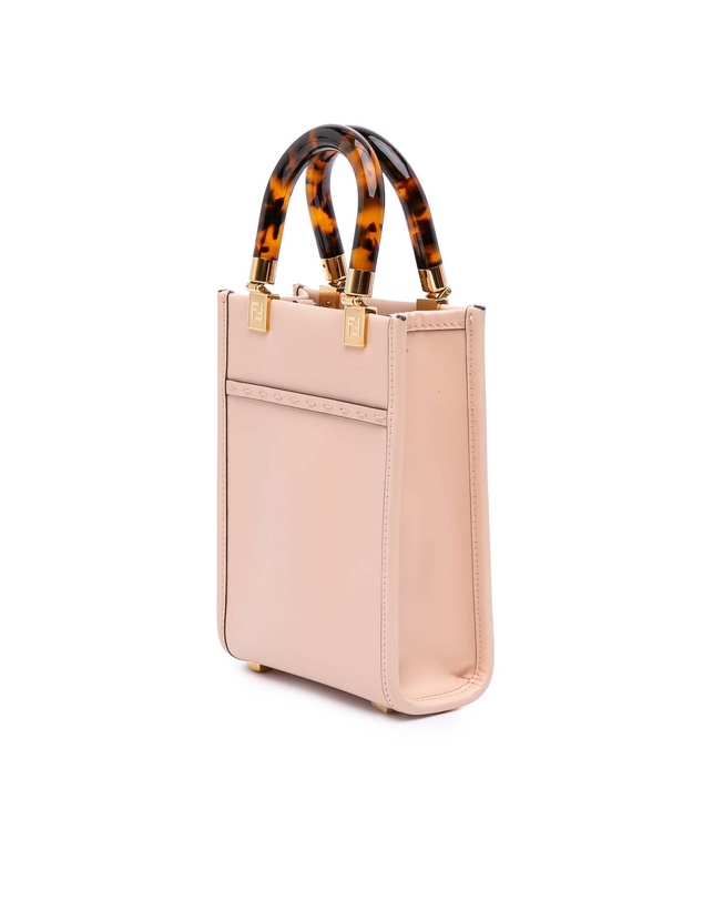 Pre-Loved by Azura Reborn - Pre-Loved Mini Leather Sunshine Shopper Tote