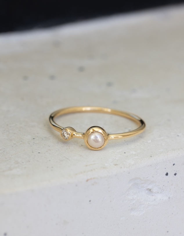Luna Rae - Solid Gold - Dara Ring