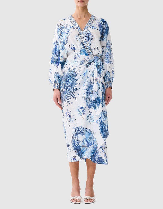 Camilla - Wrap Midi Dress