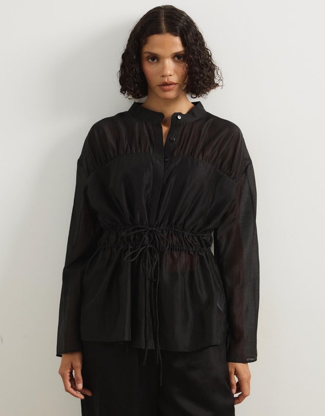 Atmos&Here - Liliora Tie Waist Top