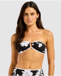 Seafolly - Mayflower Ring Front Bandeau Bikini Top