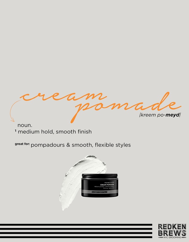 Redken - Redken Brews Maneuver Cream Pomade - Smooth Finish 100ml