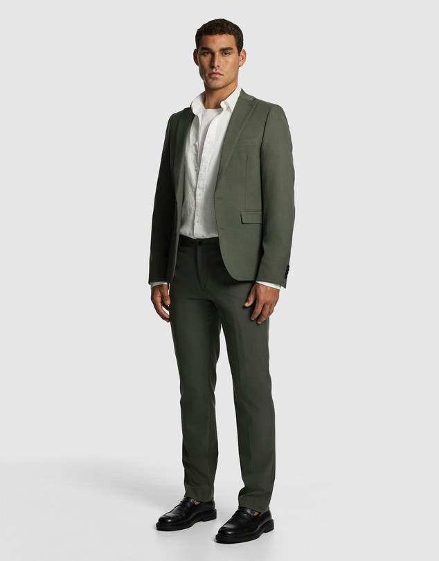 yd. - Zane Slim Fit Stretch Suit Jacket