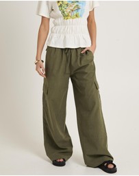 Subtitled - Mia Drap Cargo Pants