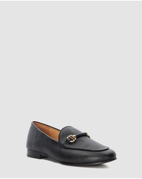 Dune London - Grandeur - Black Textured