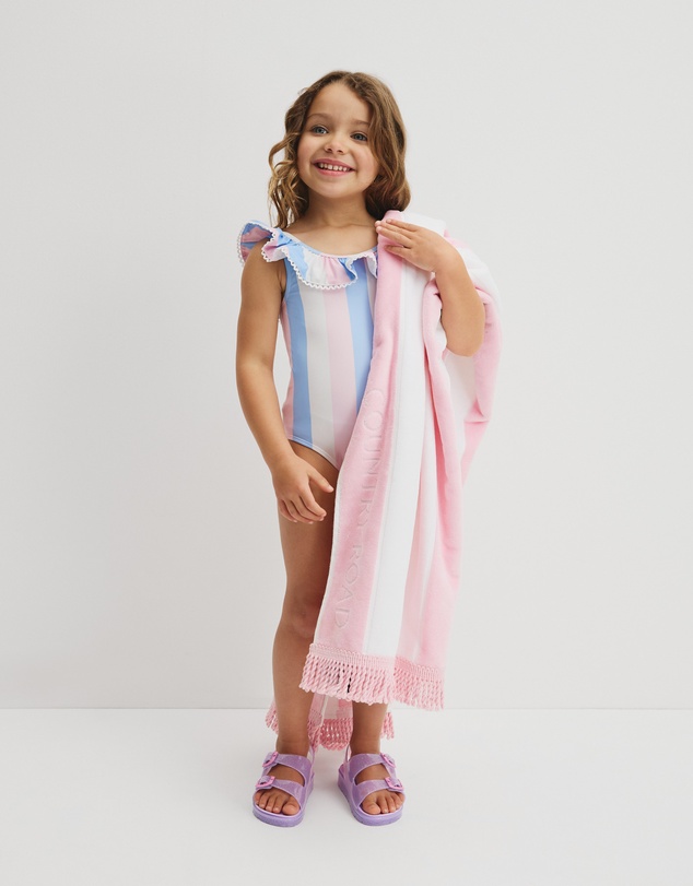 Country Road - Sleeveless Frill Swimsuit