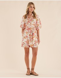 Amelius - Florine Puff Sleeve Playsuit