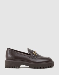 Edward Meller - GAVREL Chunky Moccasin with Bar Trim