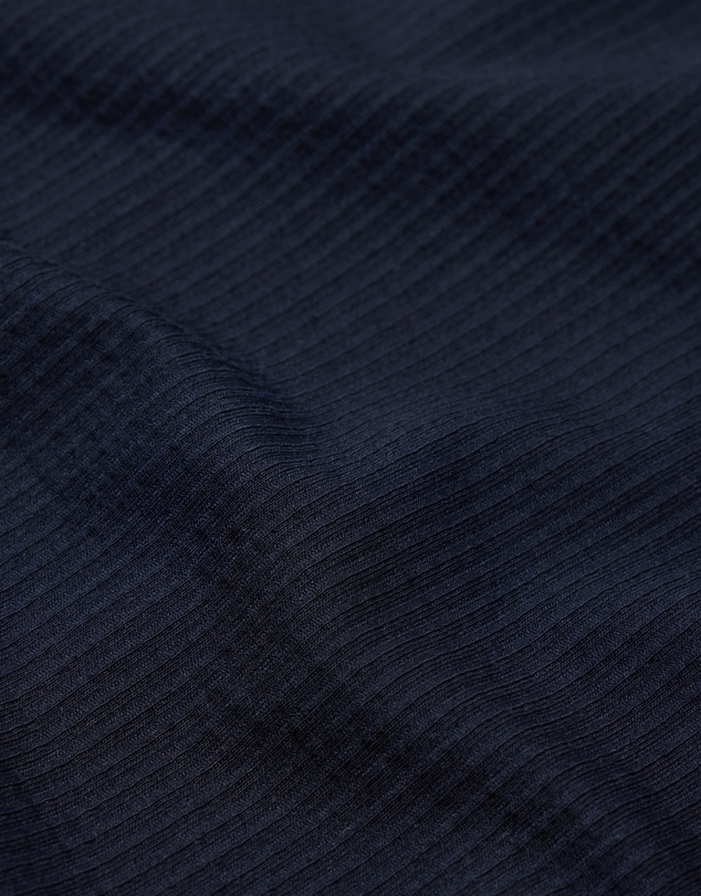 Calibre - Textured Knit Stretch Shirt Navy