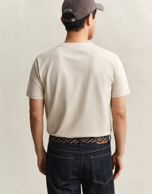 Gant - 2 Tone Pique T-Shirt