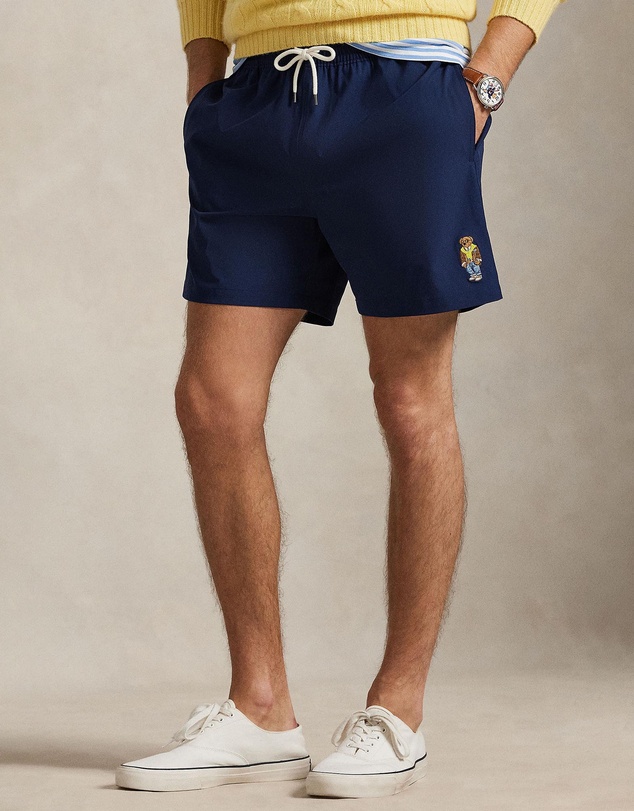 Polo Ralph Lauren - 5.75-Inch Traveler Polo Bear Swim Trunks