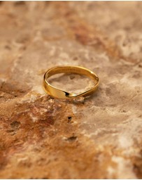 Kirstin Ash - Fold Band Ring