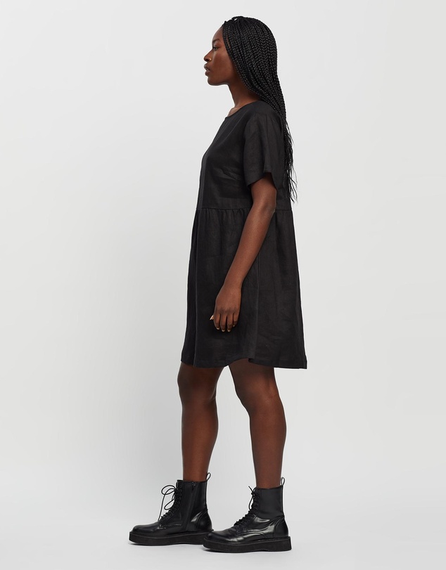 White By FTL - Zavi Linen Dress