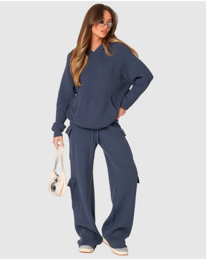 EDIKTED - Wynter Knit Cargo Pants