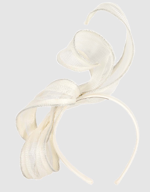 Max Alexander - Sculptured Sinamay Fascinator Headband