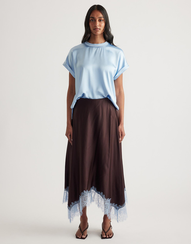 Decjuba - AnnMaree Satin Tee