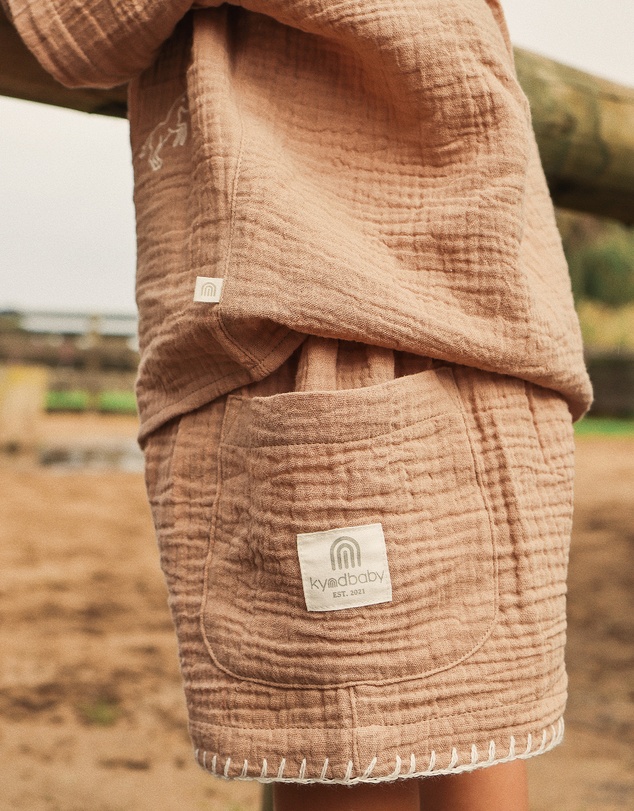 Kynd Baby - Woven Short in Mocha