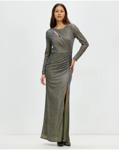 Romance by Honey and Beau - Emmie Long Sleeve Maxi Dress