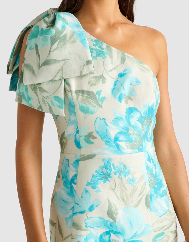 Forever New - Darcy One Shoulder Bow Mini Dress