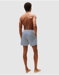 Tommy Hilfiger - Medium Drawstring Print Swim Shorts