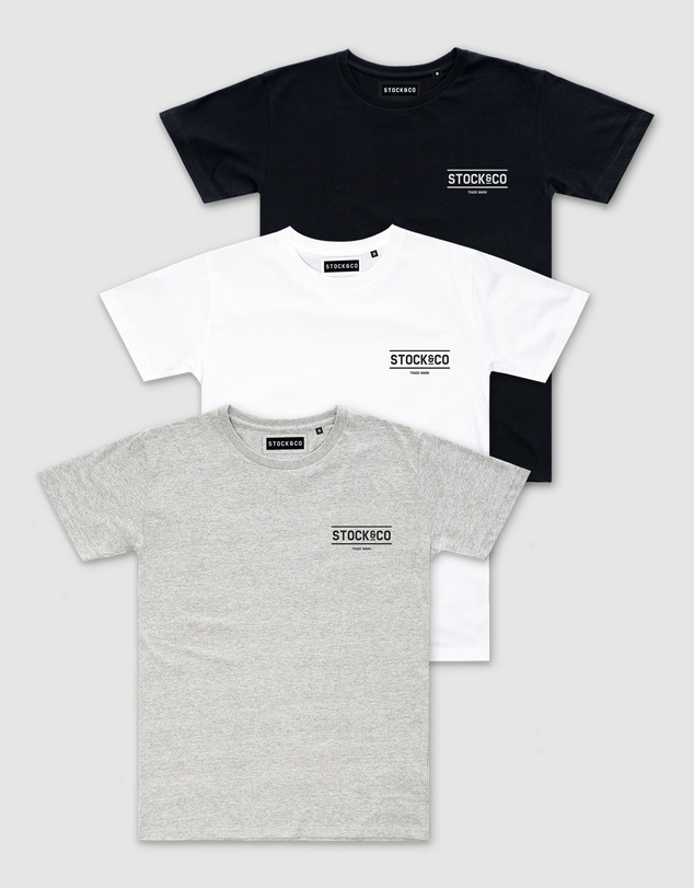 Stock & Co. - 3-Pack Chelsea Tee