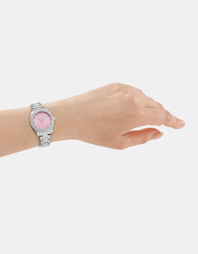 DKNY - Evening Silver 30mm Pink Dial Womens Watch