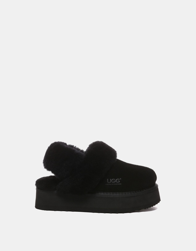 EVERAU - Australian Shepherd Ugg Musa Platform Cow Suede Upper House Shoes