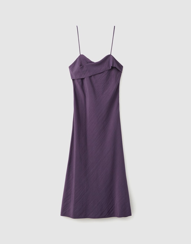 M.N.G - Midi Dress with A Wrap Neckline