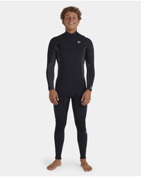 Billabong - Mens 3/2mm Absolute Natural Chest Zip Wetsuit