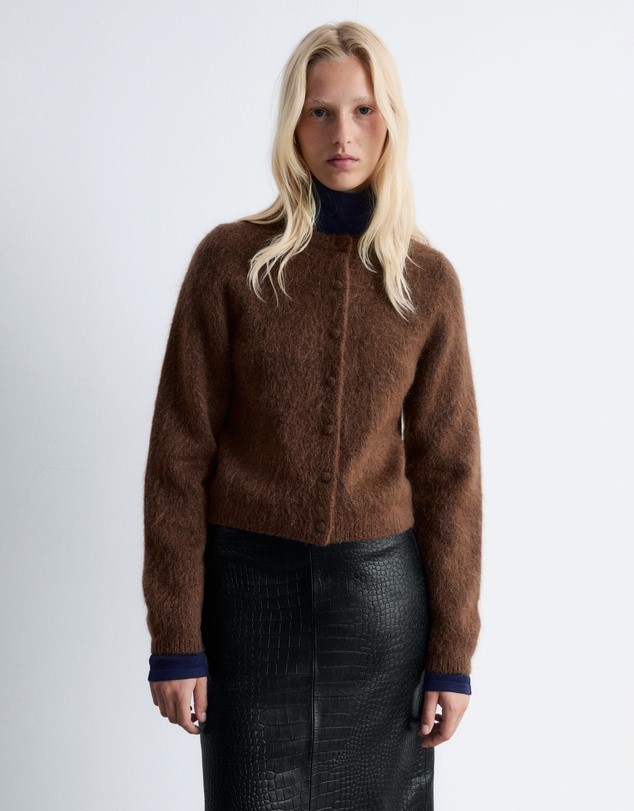 & Other Stories - Brushed Knitted Cardigan