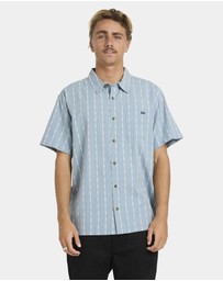 Billabong - Mens Sundays Jacquard Short Sleeve Shirt