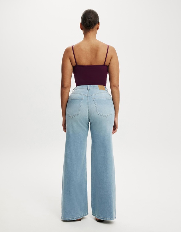 Cotton On - Curvy Stretch Wide Jeans