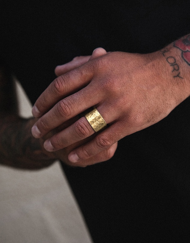 Haze & Glory - ICONIC EXCLUSIVE - Feel Alive Ring in Gold-Plated 925 Silver