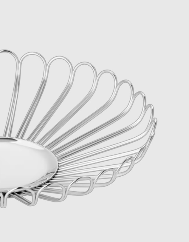 Georg Jensen - Bernadotte Bread Basket and Sault & Pepper Shakers Set