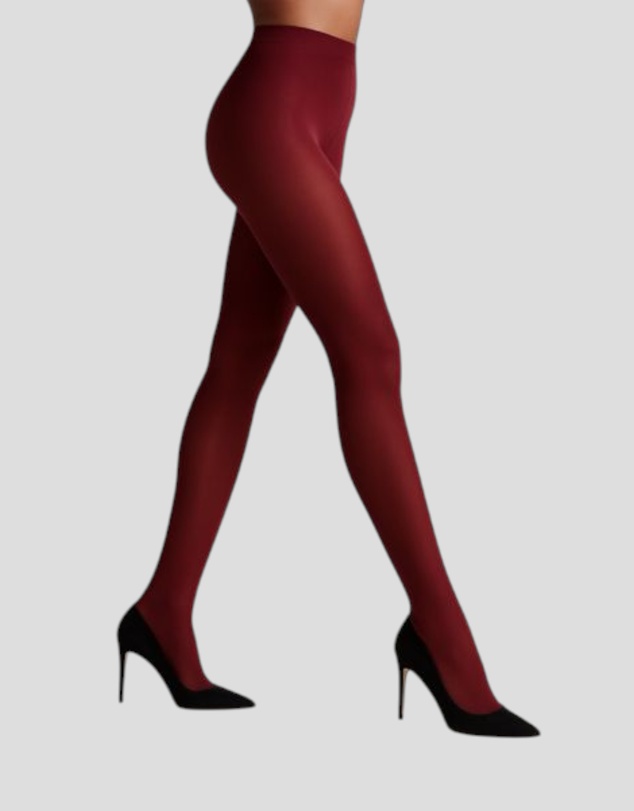 High Heel Jungle - 80 Denier Velvet Opaque Tights